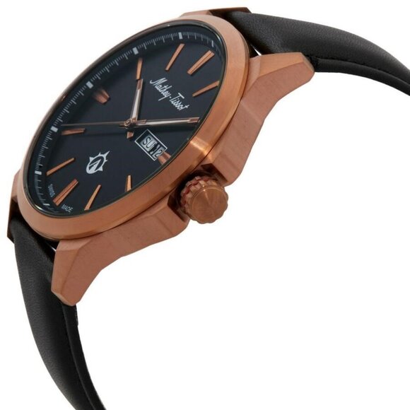 NWT Authentic Mathey-Tissot Field Scout Quartz Black Dial Men's Watch - Picture 2 of 3